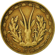 Monnaie, West African States, 10 Francs, 1964, Paris, TB+, Aluminum-Bronze, KM:1 - Costa De Marfil