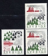 EUROPA CEPT 1986 SWEDEN SCHWEDEN SUEDE MNH MI 1397 1398 PROTECTION OF NATURE SCHUTZ DER NATUR - 1986