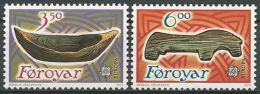 FÄRÖER 1989 Mi-Nr. 184/85 ** MNH - CEPT - 1989