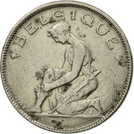 Monnaie, Belgique, 2 Francs, 2 Frank, 1923, TB+, Nickel, KM:91.1 - 2 Frank