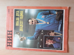 The Basketball Team Of Yugoslavia Is The Champion Of The World, NIN Maj 1970 - Books