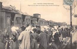 56-SAINT-ANNE-D'AURAY- ASPECT DE LA GARE AU DEPART D'UN GRAND PELERINAGE - Sainte Anne D'Auray