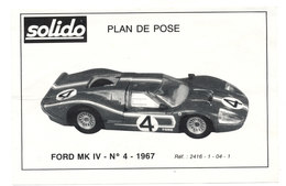 PLAN DE POSE  FORD MK IV - Catalogi