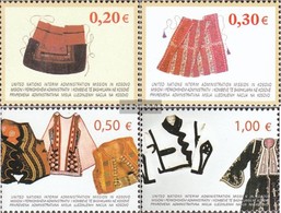 Kosovo 22-25 (complete Issue) Unmounted Mint / Never Hinged 2004 Costumes - Nuovi