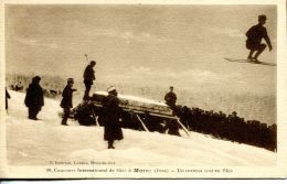 N°1940 A -Morez -un Curieux Saut à Skis- - Sports D'hiver