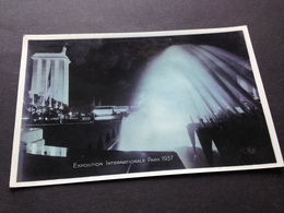 EXPOSITION INTERNATIONALE 1937 - ILLUMINATIONS DES BASSINS DU TROCADERO - PARIS - Expositions