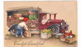 ILL-374  HANNES PETERSEN : 3 Girls Loading Eggs In A Truck (Nr. 4861 ) - Petersen, Hannes