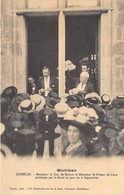 56-JOSSELIN- MONSIEUR LE DUC DE ROHAN, ET MR LE PRINCE DE LEON ACCLAME PAR LA FOULE LE JOUR DU 8 SEPTEMBRE - Josselin