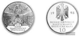 FRD (FR.Germany) Jägernr: 470 1998 A Stgl./unzirkuliert Silver Stgl./unzirkuliert 1998 10 DM Francke - Gedenkmünzen