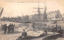 56-LORIENT-COURS DES QUAIS ET BASSIN DU COMMERCE - Lorient