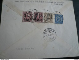 China 26.07.1946 Consular Registered Airletter To Switzerland Arrival Back 8th August - Briefe U. Dokumente