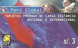 Prepaid: IDT Perú Global (alcard) - Pérou