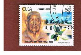 CUBA -  MI  4432 -  2002   ANNIVERSARY OF J.T. ROIG      - USED - Usados