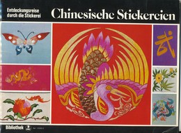 Chinesische -  Stickerein - Stickarbeiten