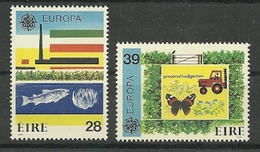 1986 Ireland Europa: Nature Conservation Set (** / MNH / UMM) - 1986