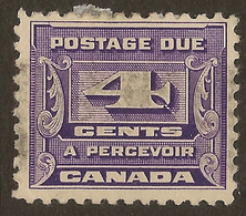 CANADA 1933 4c Postage Due SG D16 U #IM233 - Portomarken