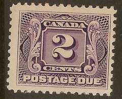 CANADA 1906 2c Postage Due SG D3 HM #IM155 - Portomarken