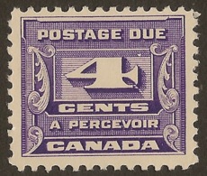 CANADA 1933 4c Postage Due SG D16 UNHM #IM232 - Strafport