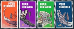 364-367 Papua Neuguinea - Kanubugverzierungen - Postfrisch/** - Papua-Neuguinea