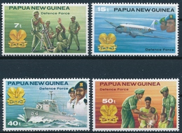 409-412 Papua Neuguinea - Verteidigungskräfte - Postfrisch/** - Papouasie-Nouvelle-Guinée