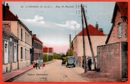 CPA 62 LUMBRES - Rue H.-Rassel ° Edition Dewidehent - Lumbres