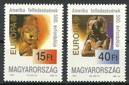 1992 Hungary Europa: Discovery Of America Set (** / MNH / UMM) - 1992