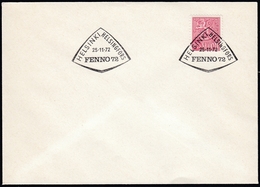 Finland 1972 - FENNO72 Stamp Exhibition - Commemorative Postmark 25.11.1972 - Cartas & Documentos