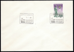 Finland 1968 - Trade Fair In Lappeenranta: Stylised Inland Ship - Commemorative Postmark 13.7.1968 - Storia Postale