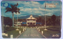 Jamaica  J$100  74JAMA " Vale Royal - October '95 " - Giamaica