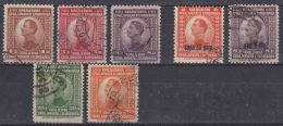 Yugoslavia Kingdom 1923/4 Mi#169-175 Used - Oblitérés