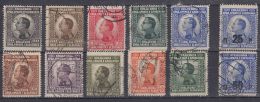 Yugoslavia Kingdom 1924 Mi#176-185 And 1925 Mi#186-187 Used - Usados