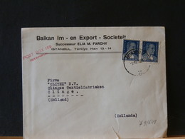 79/648 LETTRE TURC POUR LA HOLLANDE - Storia Postale