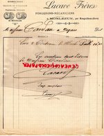 32- MONLEZUN PAR MONGUILHEM-RARE LETTRE MANUSCRITE SIGNEE LACAVE FRERES- FORGERON MECANICIEN-CANDAU NOGARO-1890 - 1800 – 1899