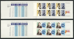 1996 Iceland Europa: Famous Women Booklets (** / MNH / UMM) - 1996