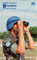 TARJETA TELEFONICA DE BRASIL (EJERCITO BRASILEÑO, OBSERVADOR MILITAR - ONU - CASCOS AZULES - 08/95) (113) - Armada