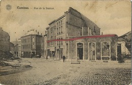 Tamines :  : Rue De La Station  ( Ecrit Avec Timbre ) - Sambreville