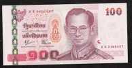 THAILAND P114b 100 BAHT (2004)#2A  Signature 76     UNC. - Tailandia