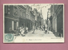 CPA  -  Roye  - La Rue De Paris - Roye