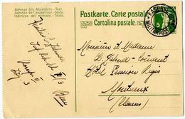 Schweiz Suisse 1915: PK 5c Mit O KASERNE BERN MILITÄRPOST Vom 11.XI.15 Nach Montreux - Documents