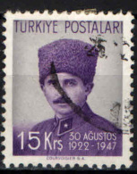 TURCHIA - 1947 - Ismet Inonu As General - USATO - Oblitérés