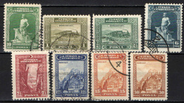 TURCHIA - 1930 - PONTE FERROVIARIO - CITTADELLA DI ANKARA - CON I DUE PUNTI SULLA U - USATI - Used Stamps