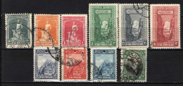 TURCHIA - 1926 -BOZ KURD E IL SUO LUPO-GOLA DI SAKARIA-CITTADELLA DI ANKARA-MUSTAFA KEMAL PASHA - USATI - Used Stamps