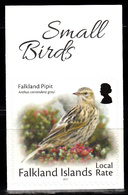 FALKLANDS ISLANDS- 2017- SMALL BIRDS- FALKLAND PIPIT- 1V- MNH (Anthus Correndera) - Colibris