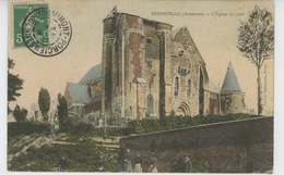 RENNEVILLE - L'Église En 1908 (animation) - Sonstige Gemeinden