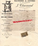 49- SAUMUR- RARE LETTRE MANUSCRITE SIGNEE J. THAVENARD-MACHINES A COUDRE NEW HOME STANDARD-RUE DACIER-1894 - 1800 – 1899