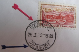 A184 - ✉️ - POSTE MARITIME - CàD : CAP TOWN PAQUEBOT (AFRIQUE DU SUD) 1972 - COURRIER POSTE EN PLEINE MER - Correo Marítimo