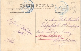 France Carte Postale De Besancon Doubs Pour Madagascar Nossibe - Lettres & Documents