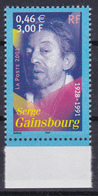 FRANCE 2001 Famous French Singer Serge Gainsbourg (Yv 3393 ) MNH** Luxe - Singers