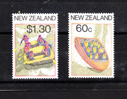 Nuova Zelanda   - 1987.I Due Francobolli Della Serie " Rafting ". MNH - Rafting