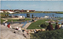 Postcard Worthing Brookland's Boating Lake Sussex PU 1977 By Constance Of Littlehampton My Ref  B12544 - Worthing